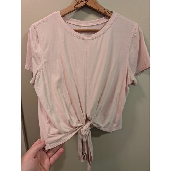 Lululemon Time To Restore Short Sleeve Shirt In Pink Mist - Picture 5 of 5